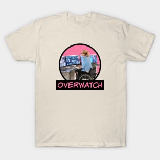 Overwatch - Felicity Smoak - Comic Book Text - Pink T-Shirt